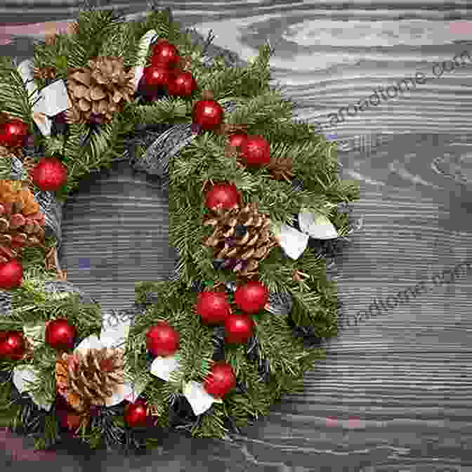 A Christmas Wreath, Symbolizing Eternity And The Continuous Cycle Of Life. A Simple Explanation Of Christmas