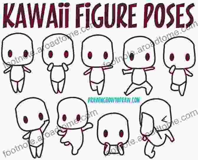 A Collection Of Cute Kawaii Characters Showcasing Different Poses And Expressions The Cute Of Kawaii Drawing: How To Draw 365 Cute Things Step By Step (Fun Gifts For Kids Cute Things To Draw Adorable Manga Pictures And Japanese Art) (Woo Jr Kids Activities Books)