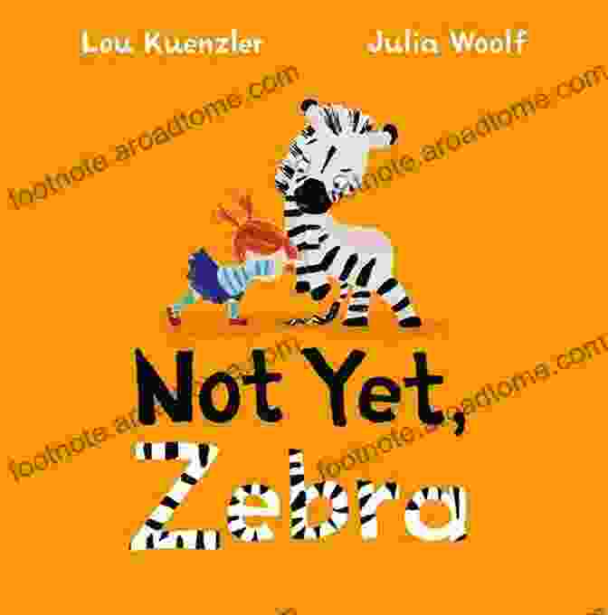 A Copy Of The Book 'Not Yet Zebra' By Lou Kuenzler, Featuring A Striking Zebra Print And The Author's Name And Title, Inviting Readers To Embark On Their Own Transformative Journey Not Yet Zebra Lou Kuenzler