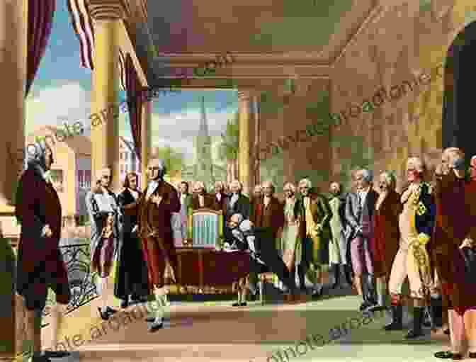 A Depiction Of George Washington Taking The Oath Of Office As The First President Of The United States In 1789. George Washington Is Cash Money: A No Bullshit Guide To The United Myths Of America