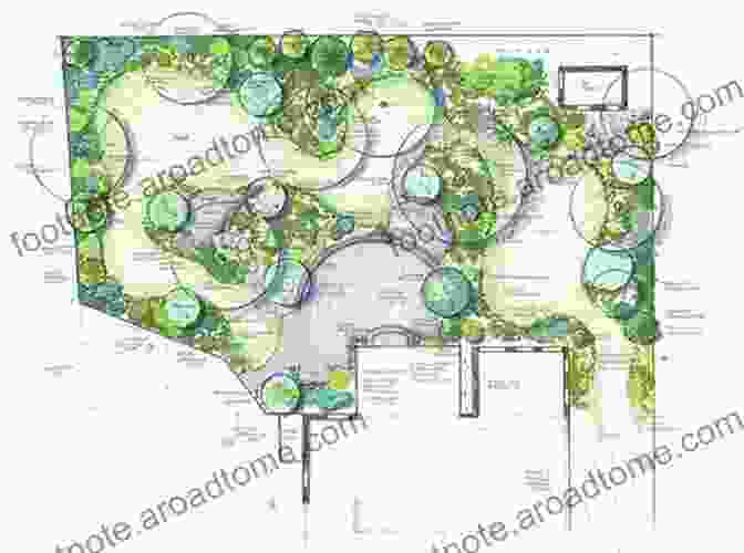 A Landscape Design Plan Featuring A Variety Of Trees And Shrubs, Creating A Cohesive And Visually Appealing Outdoor Space Dirr S Encyclopedia Of Trees And Shrubs