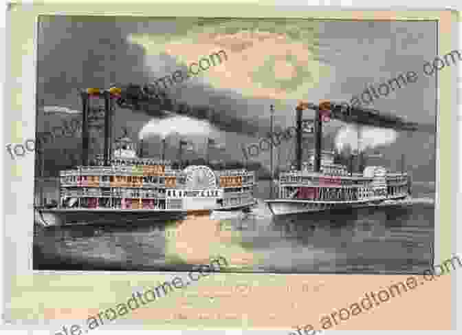 A Mississippi River Steamboat In St. Louis, Circa 1890s St Louis: 1875 1940 (Postcard History Series)