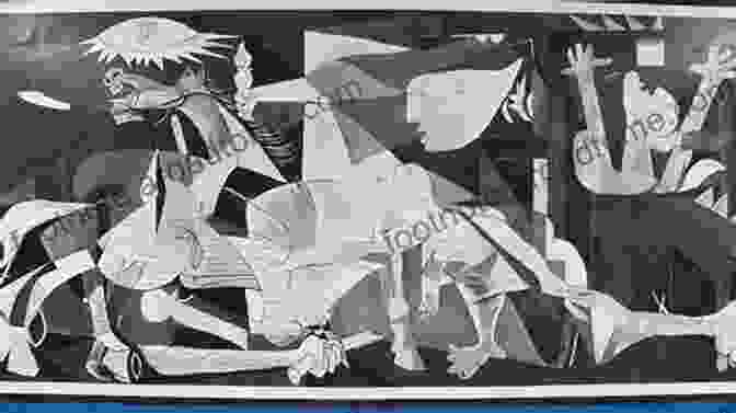 A Montage Of Famous Paintings By Pablo Picasso, Including Guernica, Les Demoiselles D'Avignon, And The Weeping Woman. Discovering The Beauty Of Famous Paintings: Picasso