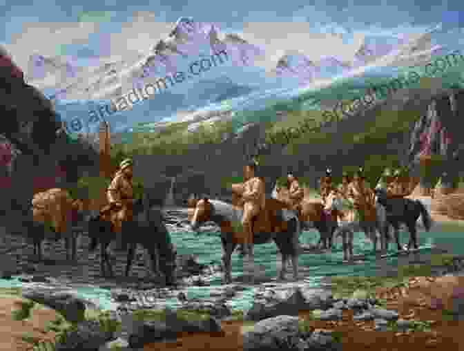 A Painting Depicting A Group Of Blackfoot People Hunting And Fishing Along The Bow River The River Returns: An Environmental History Of The Bow