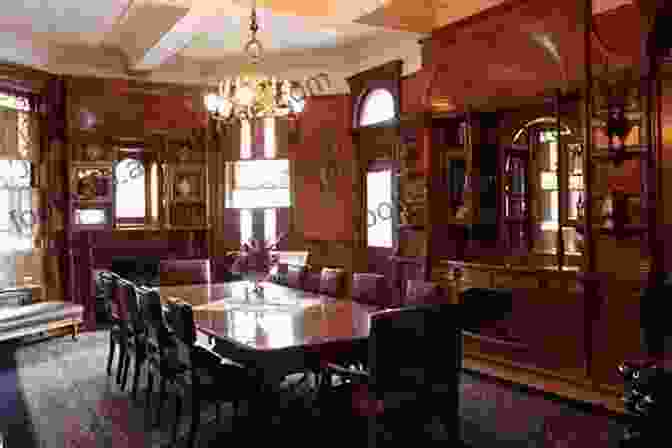 A Photograph Of The Dining Room Table In Craigdarroch Castle, With Its Elaborate Carvings And Polished Surface Craigdarroch Castle In 21 Treasures Moira Dann