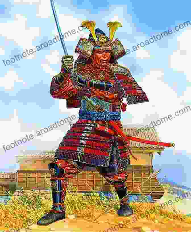 A Samurai Warrior In Full Armor, Embodying The Martial Spirit Of Feudal Japan A Brief History Of Chinese And Japanese Civilizations