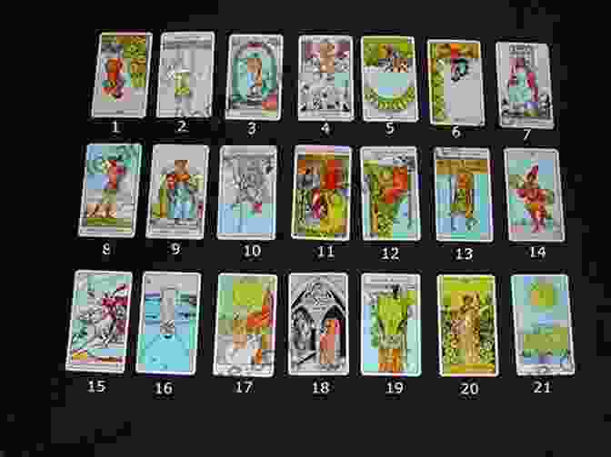 A Spread Of Tarot Cards Laid Out On A Table The Little Black Of Tarot