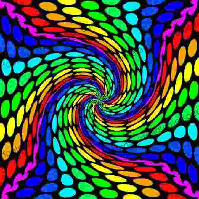 A Swirling Vortex Of Colors, Creating An Illusion That Confounds The Senses The Little Black Of Nasty Spells