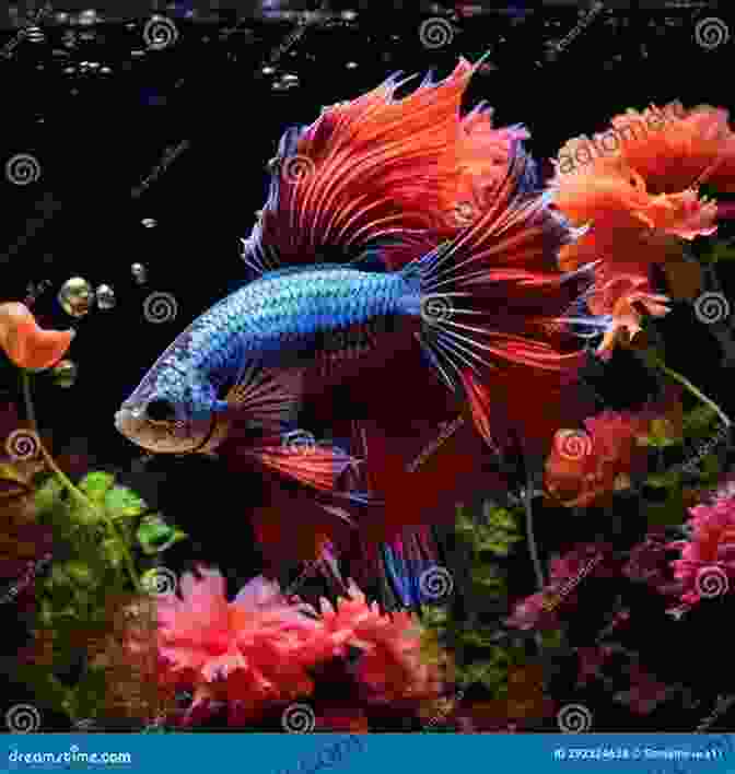 A Vibrant And Healthy Betta Fish Couple Swimming Gracefully In A Planted Aquarium. Betta Fish: The Simple Guide To Caring For Your Magical Betta