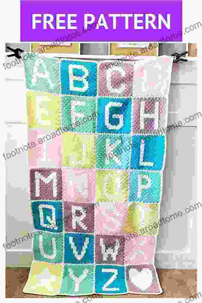 A Vibrant Knitted Alphabet, Showcasing A Variety Of Patterns And Colors. Knit The Alphabet: Quick And Easy Alphabet Knitting Patterns