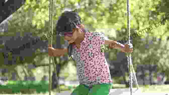 A Young Girl Sits On A Swing Set In A Park, Symbolizing The Role Of Childhood Places In Shaping Identity. Childhood Memory Spaces: How Enduring Memories Of Childhood Places Shape Our Lives