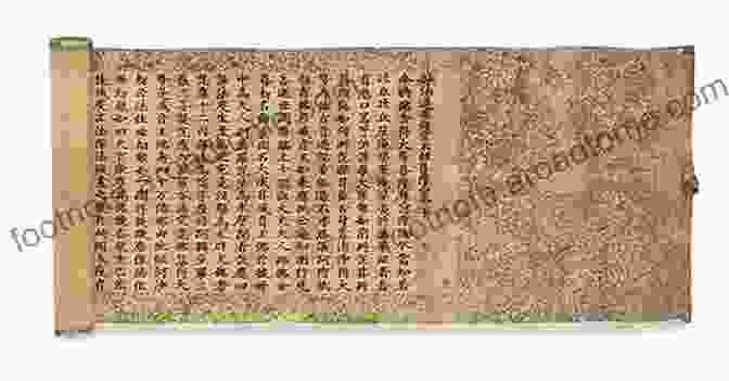 An Ancient Chinese Poetry Scroll, Adorned With Intricate Calligraphy And Traditional Artwork A Poetic Portal To Chinese Culture