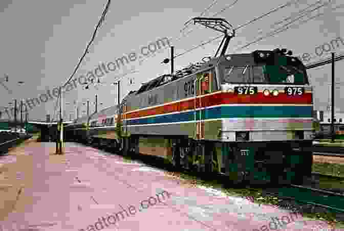 An Electric Locomotive Pulling A Commuter Train Just Train Photos Big Of Train Photographs Pictures Vol 1