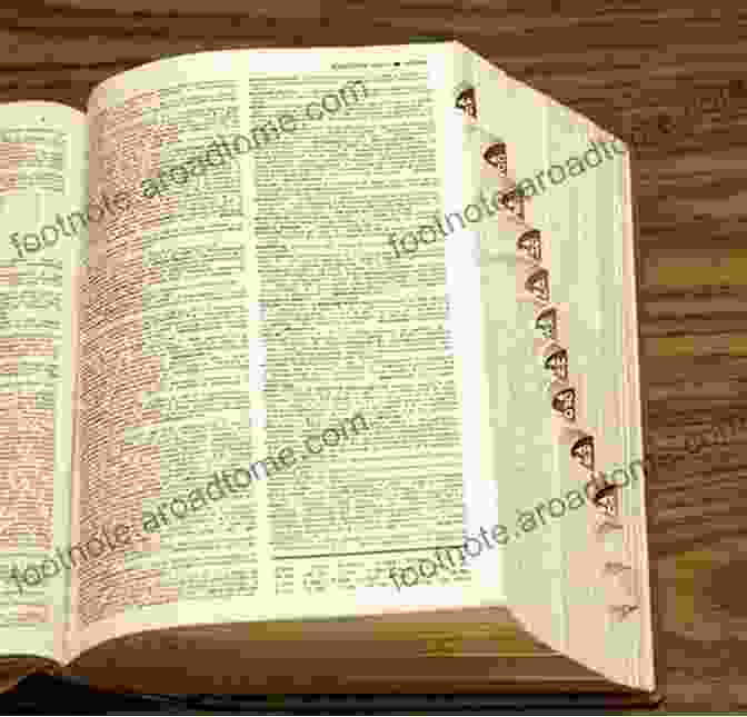 An Open Page Of The Dictionary With The Word English Dictionary And Thesaurus: More Than 200 000 Dictionary And Thesaurus Entries