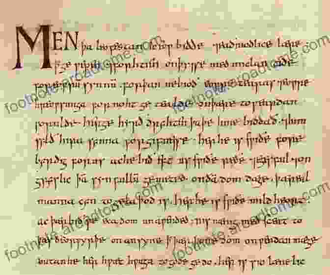 Ancient English Manuscript The Oxford History Of English