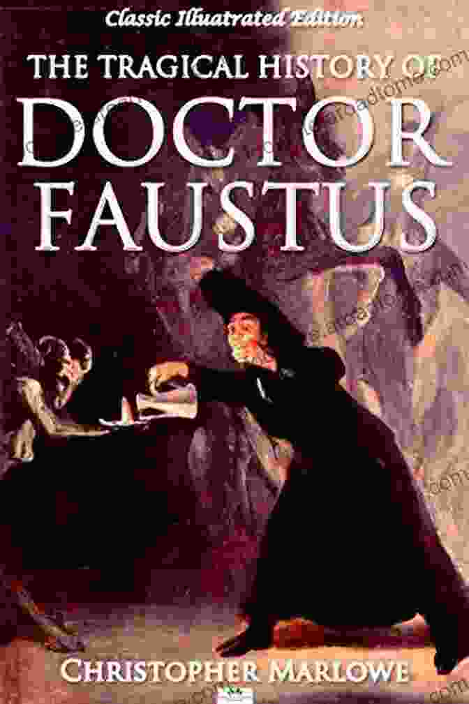 Dr. Faustus Engrossed In His Studies, Surrounded By Books And Scientific Instruments. The Tragical History Of Doctor Faustus: From The Quarto Of 1604