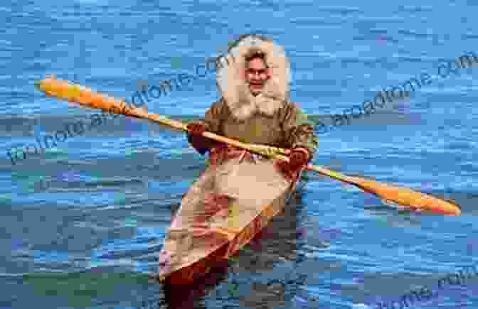 Eskimo In A Kayak Erikson Eskimos Columbus: Medieval European Knowledge Of America