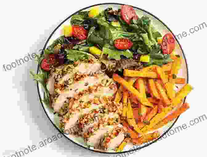 Image Of A Colorful And Vibrant Plate Of Diabetic Friendly Dishes The Greatest Diabetic Cookbook And Beginners Guide: Complete Guide 30 Day Meal Plan To Manage Your Type 2 Diabetes Like A Pro Healthy Low Carb Diabetes Recipes Under 7 Categories Included