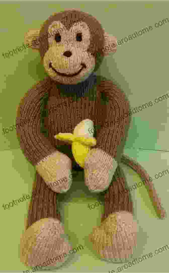 Knitted Monkey With Playful Expression And Swinging Tail Magical Woodland Knits: Knitting Patterns For 12 Wonderfully Lifelike Animals