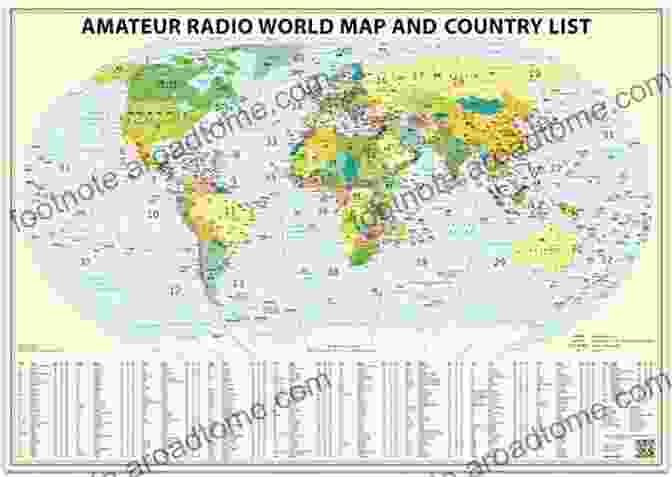 Map Showing DX Contacts Between Different Countries 21 Things To Do After You Get Your Amateur Radio License