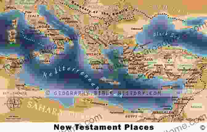 Maps Depicting The Historical Locations Mentioned In The New Testament. An To The New Testament