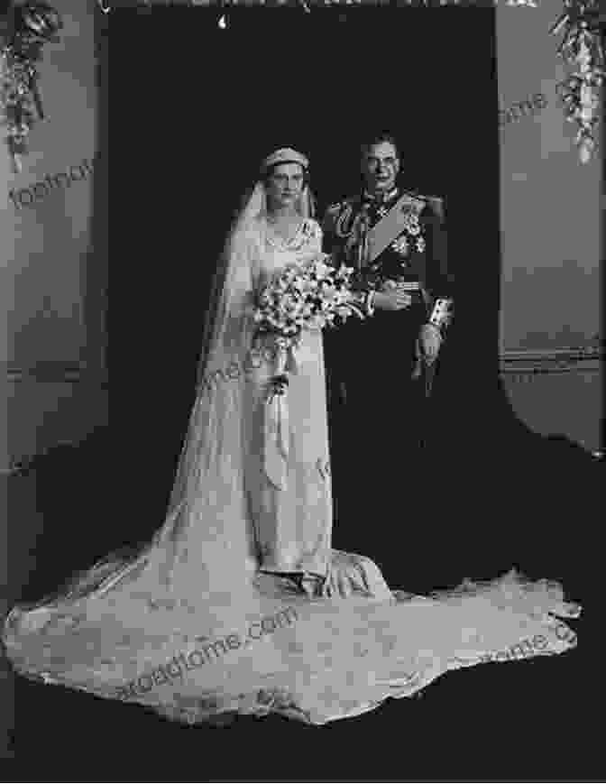 Prince George, Duke Of Kent, And Princess Marina, Duchess Of Kent, On Their Wedding Day In 1934. George And Marina: Duke And Duchess Of Kent