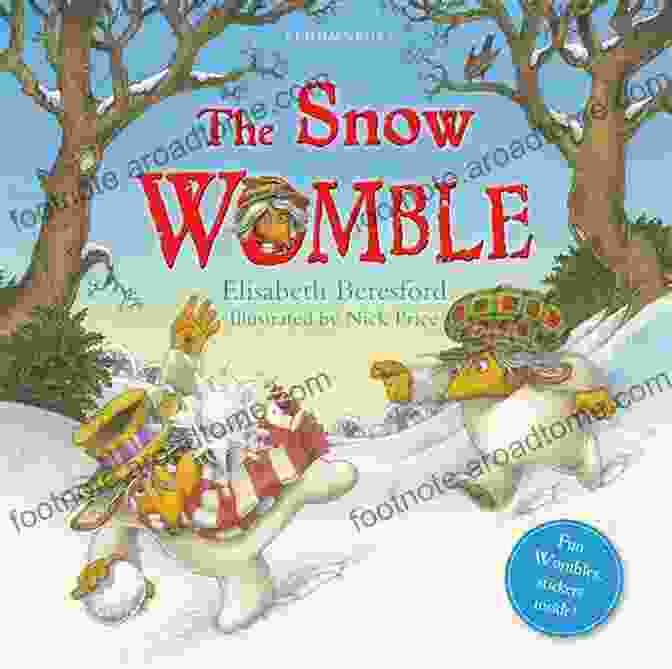 The Snow Womble Book Cover, Featuring A Group Of Wombles Surrounded By Snow And Winter Imagery The Snow Womble (The Wombles)