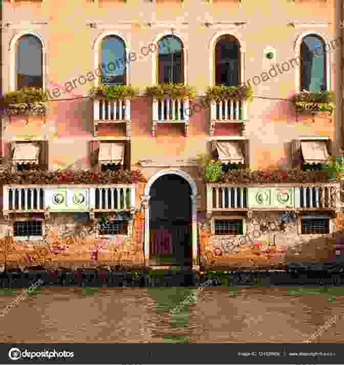 Venetian Palace Facade Adorned With Intricate Carvings And Balconies Venetian Evenings James Lees Milne