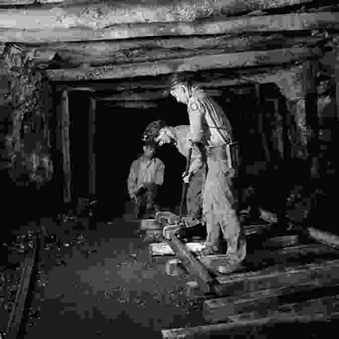 Vintage Photograph Of Miners Working In A Coal Mine In Jefferson County, Pennsylvania Coal Mining In Jefferson County (Images Of America)