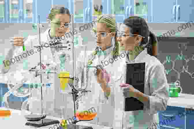 Woman In A Lab Coat, Conducting An Experiment Gather: Together Women Change The World