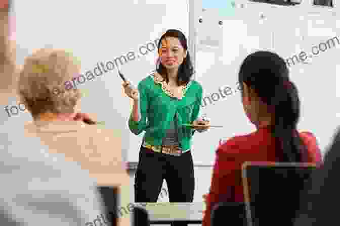 Woman Standing In Front Of A Group Of Students, Teaching Gather: Together Women Change The World