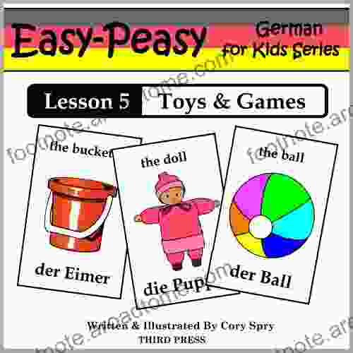 German Lesson 5: Toys Games (Easy Peasy German For Kids Series)